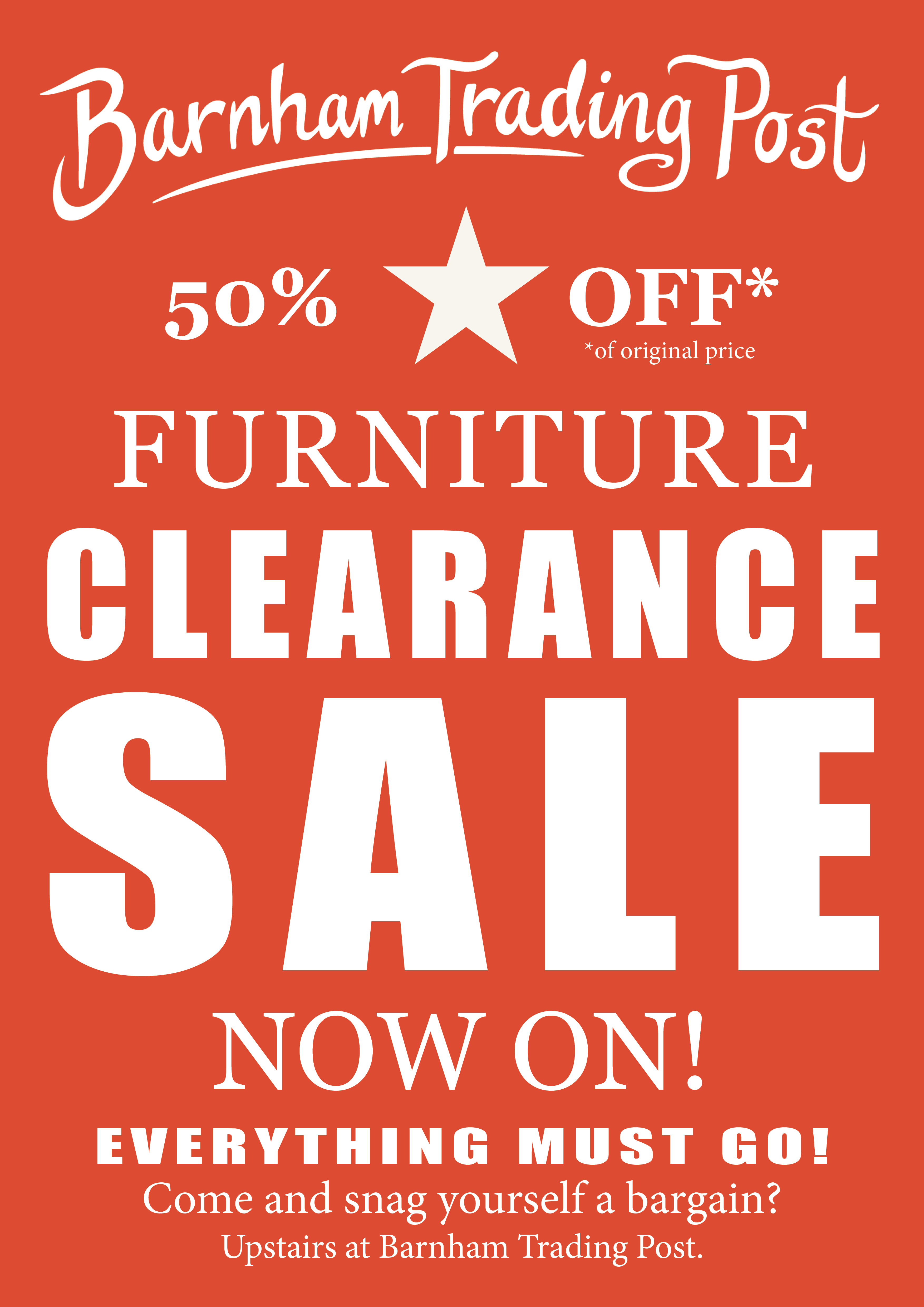 50% Off Furniture